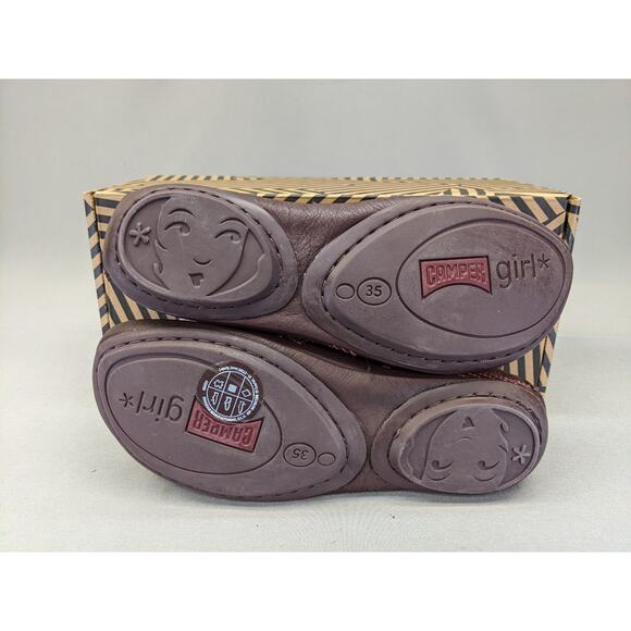 Camper Twins K201513-004 Women's Multicolored Leather Ballet Flat US 5 - Picture 4 of 9